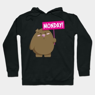 Bears hate monday Hoodie